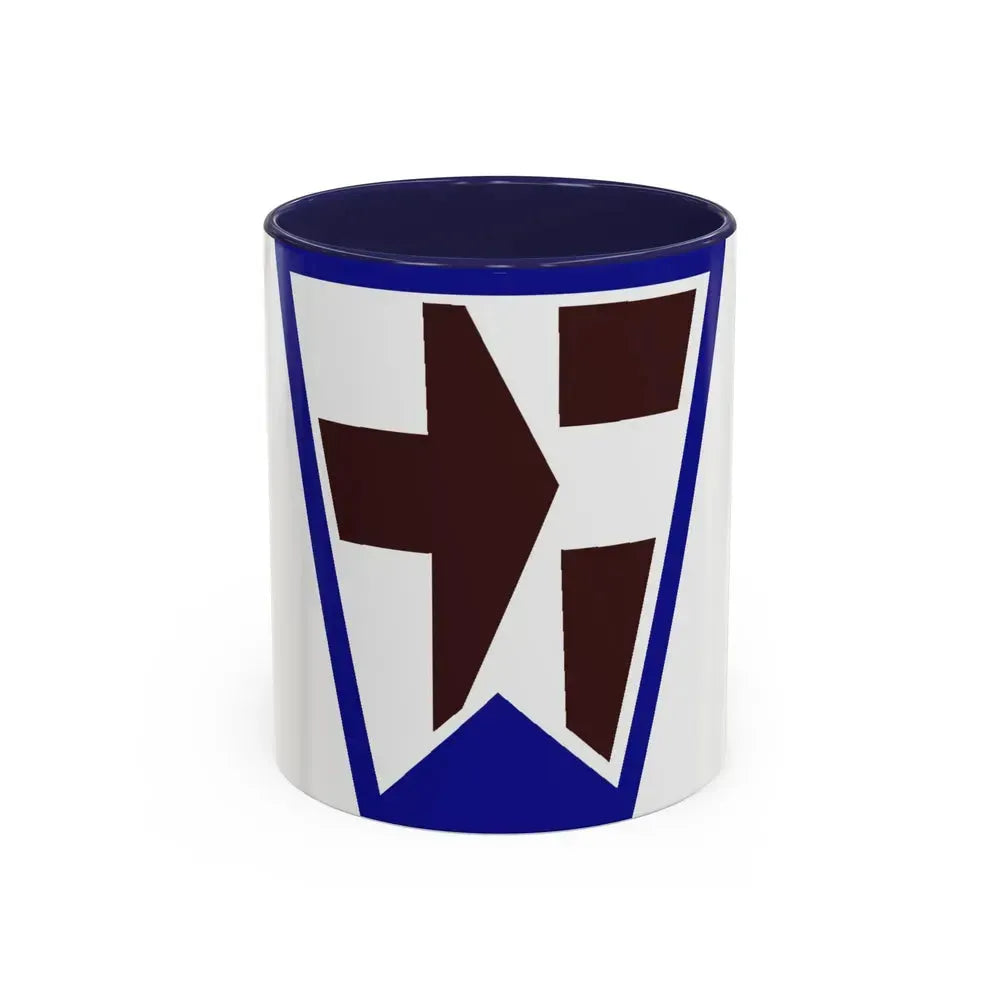 112 Medical Brigade (U.S. Army) Accent Coffee Mug 11oz Navy - Go Mug Yourself