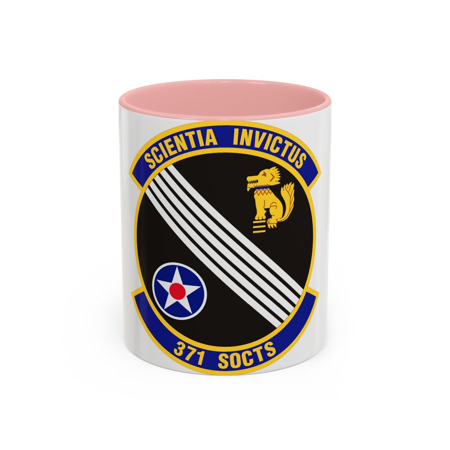 371 Special Operations Combat Training Squadron AFSOC (U.S. Air Force) Accent Coffee Mug
