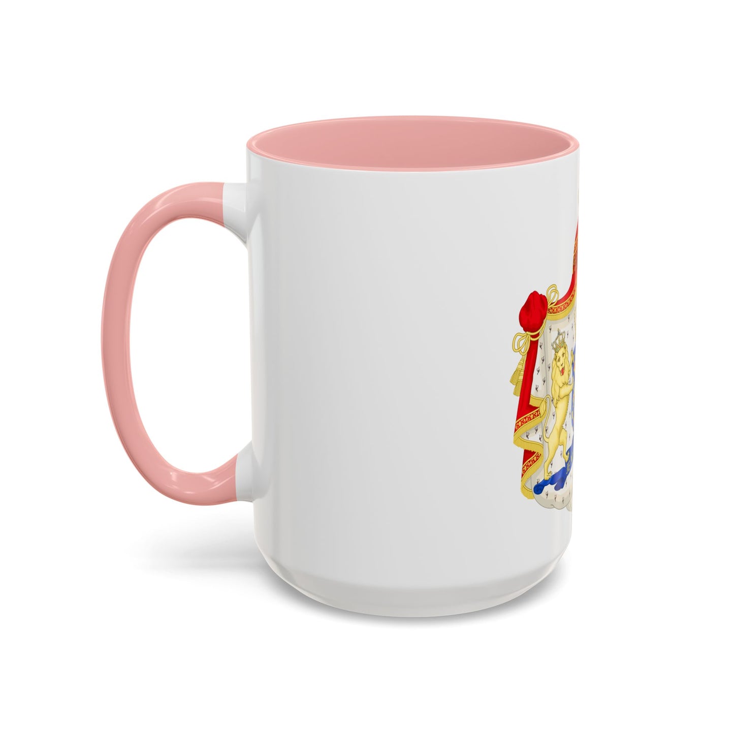 Royal coat of arms of the Netherlands (1815-1907) - Accent Coffee Mug