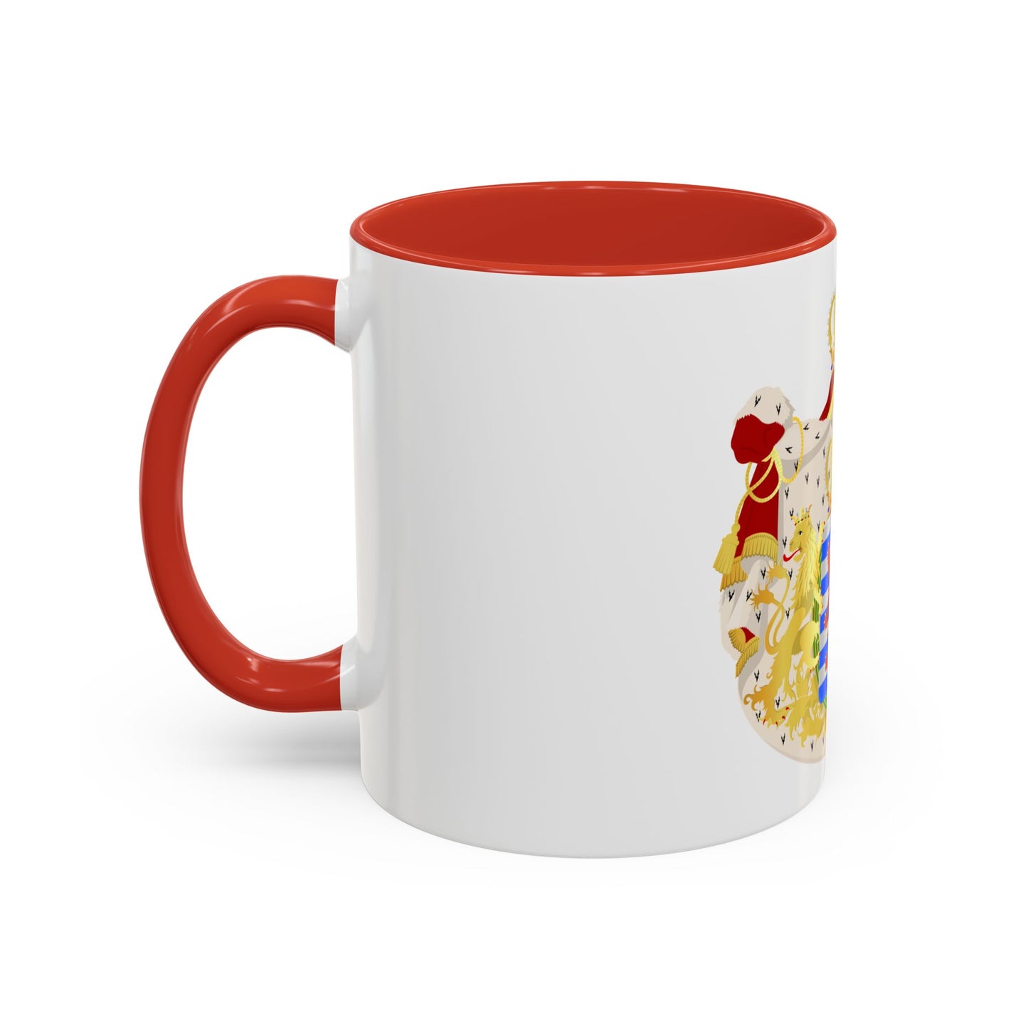 Greater coat of arms of the grand-duchy of Luxembourg - Accent Coffee Mug