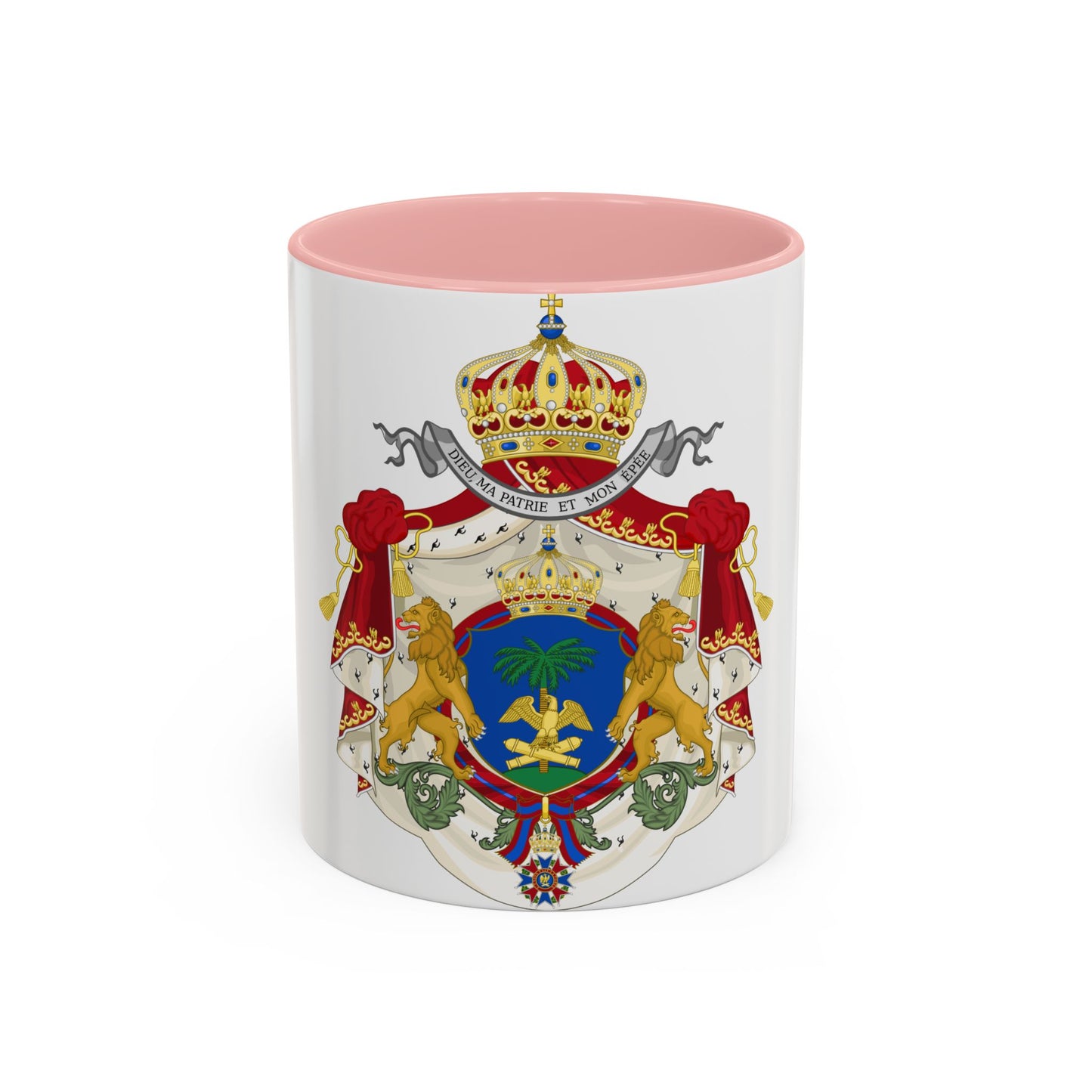 Imperial Coat of Arms of Haiti (1849-1859) - Accent Coffee Mug