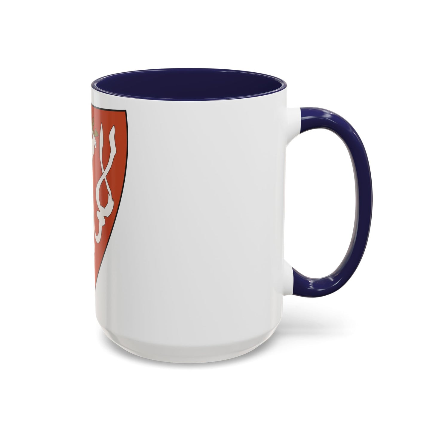 Lesser coat of arms of the Kingdom of Bohemia (Wenceslaus II of Bohemia) - Accent Coffee Mug