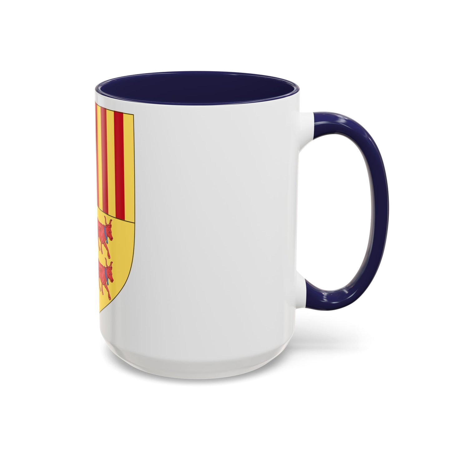 Coat of arms of Andorra (Before 16th Century) - Accent Coffee Mug