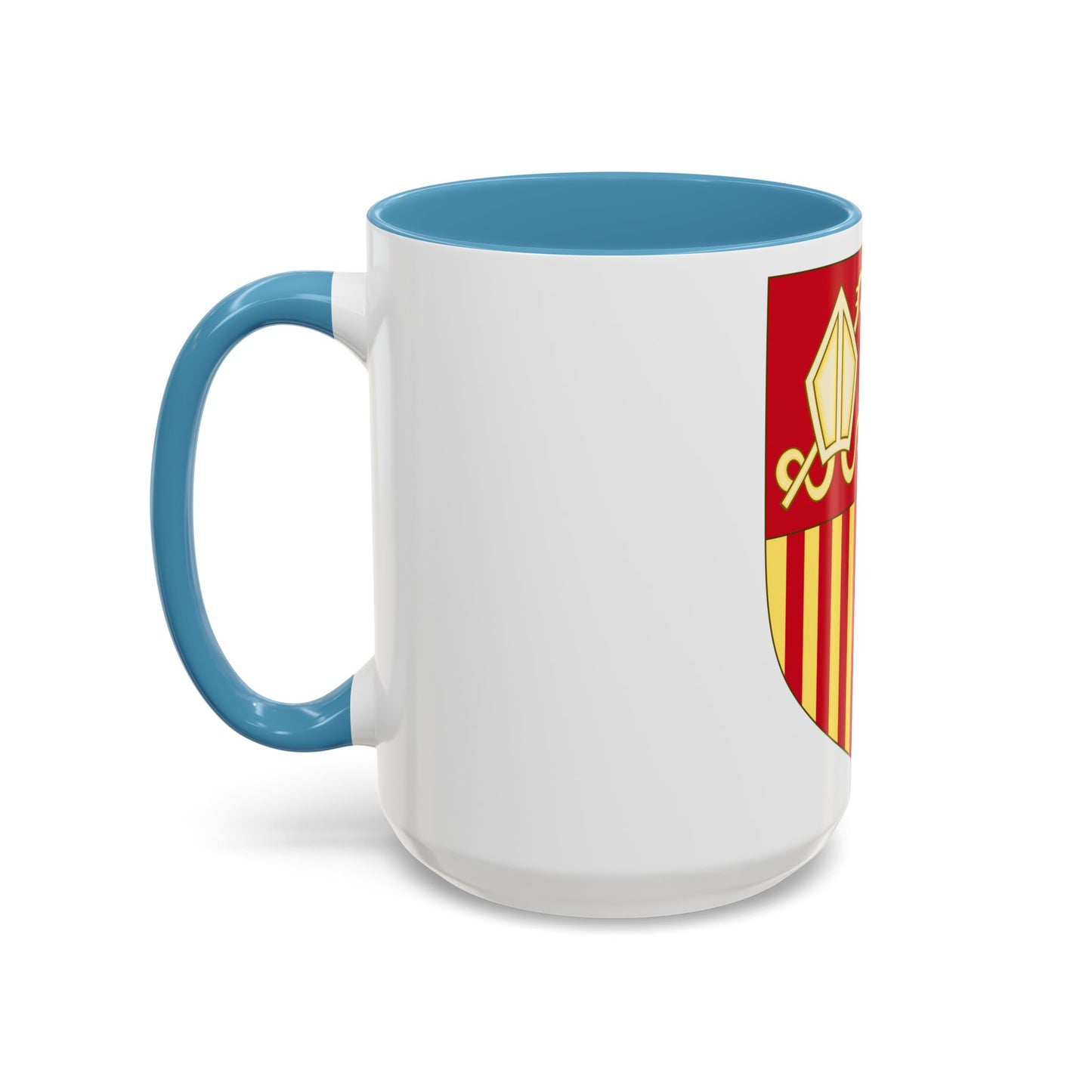 Coat of arms of Andorra (Before 16th Century) - Accent Coffee Mug
