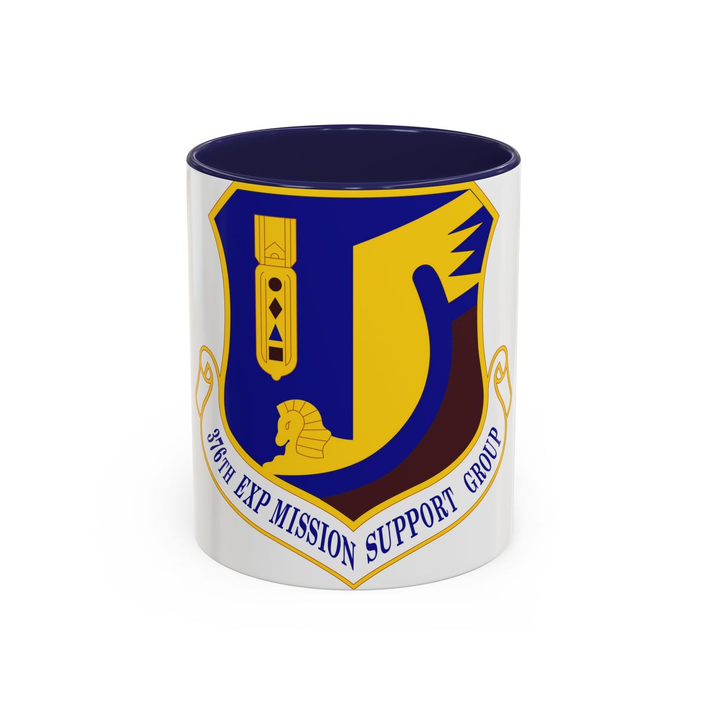 376th Expeditionary Mission Support Group (U.S. Air Force) Accent Coffee Mug
