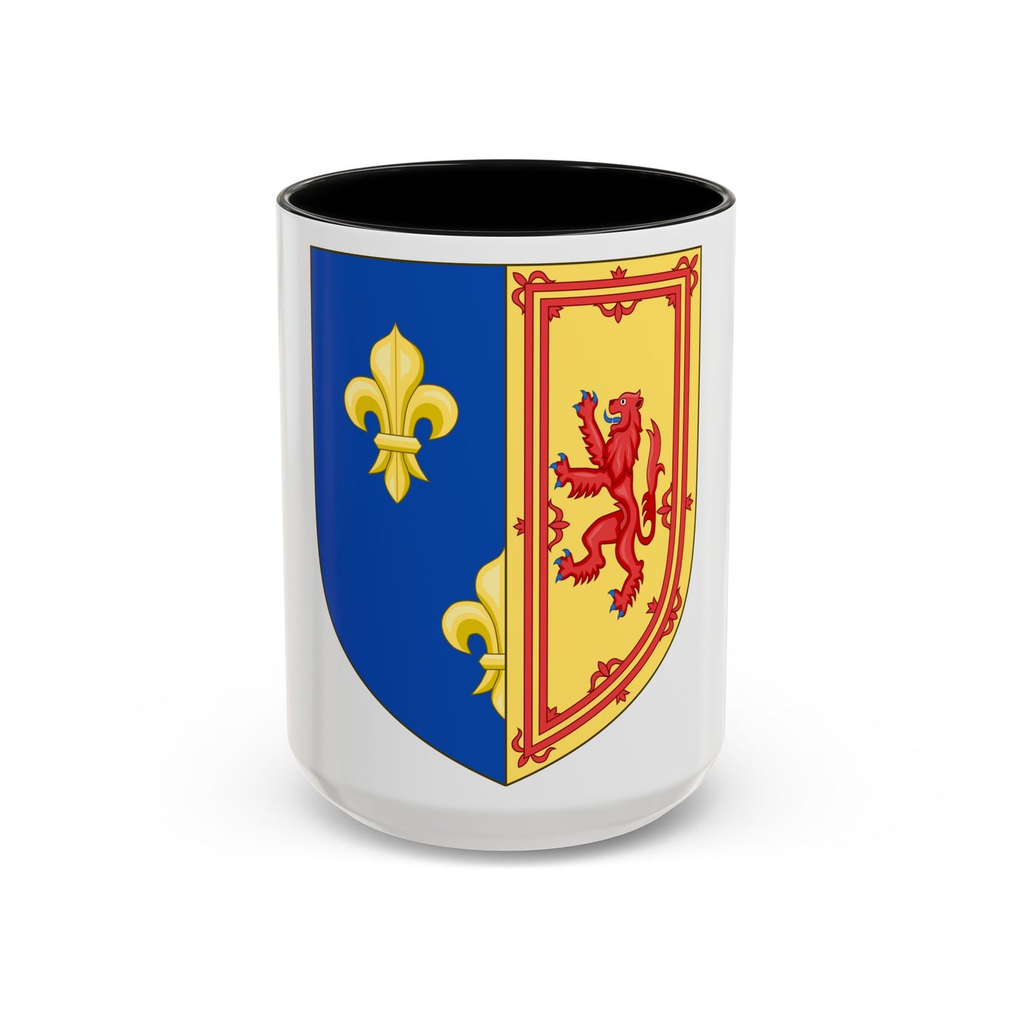 Royal Arms of the Kingdom of Scotland (1560-1565) - Accent Coffee Mug