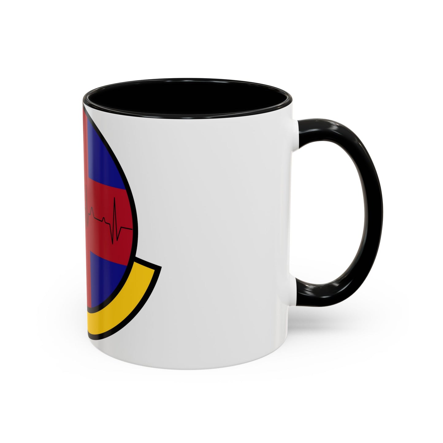 375 Healthcare Operations Squadron AMC (U.S. Air Force) Accent Coffee Mug