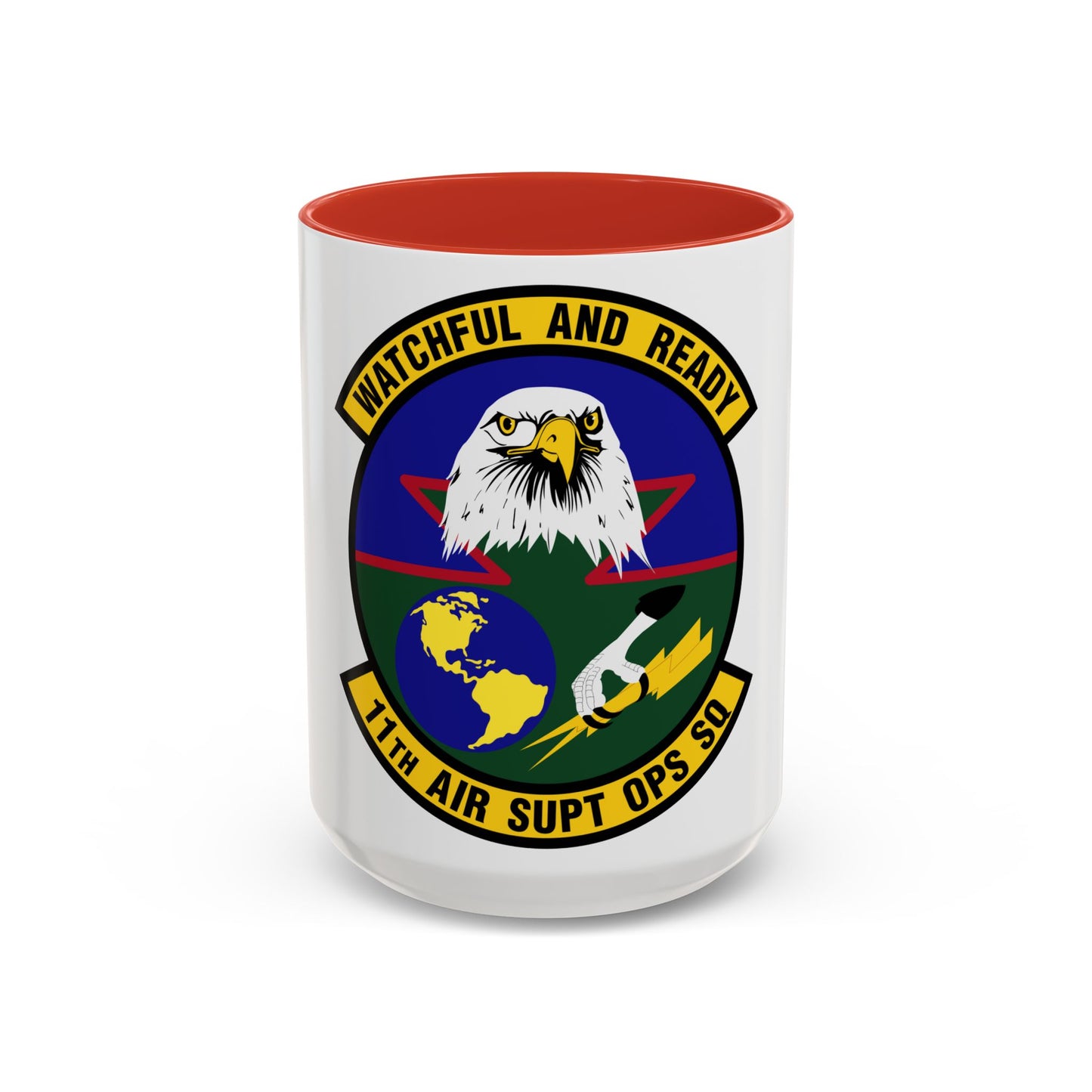 11 Air Support Operations Squadron ACC (U.S. Air Force) Accent Coffee Mug