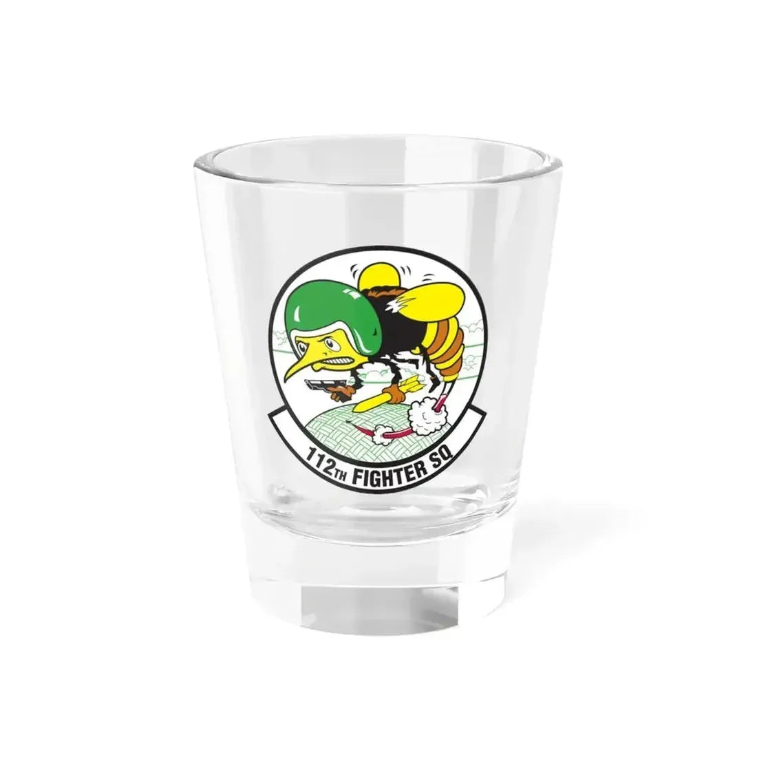 112th Fighter Squadron (U.S. Air Force) Shot Glass 1.5oz 1.5oz - Go Mug Yourself