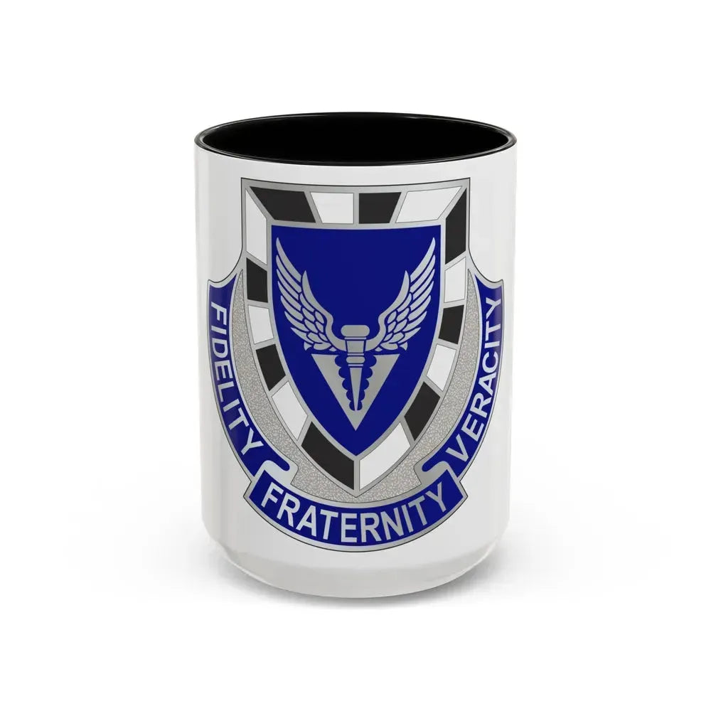 113 Aviation Regiment (U.S. Army) Accent Coffee Mug 15oz Black - Go Mug Yourself