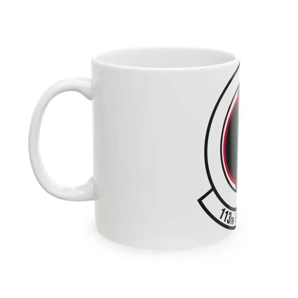 113 Fighter Squadron (U.S. Air Force) White Coffee Mug - Go Mug Yourself