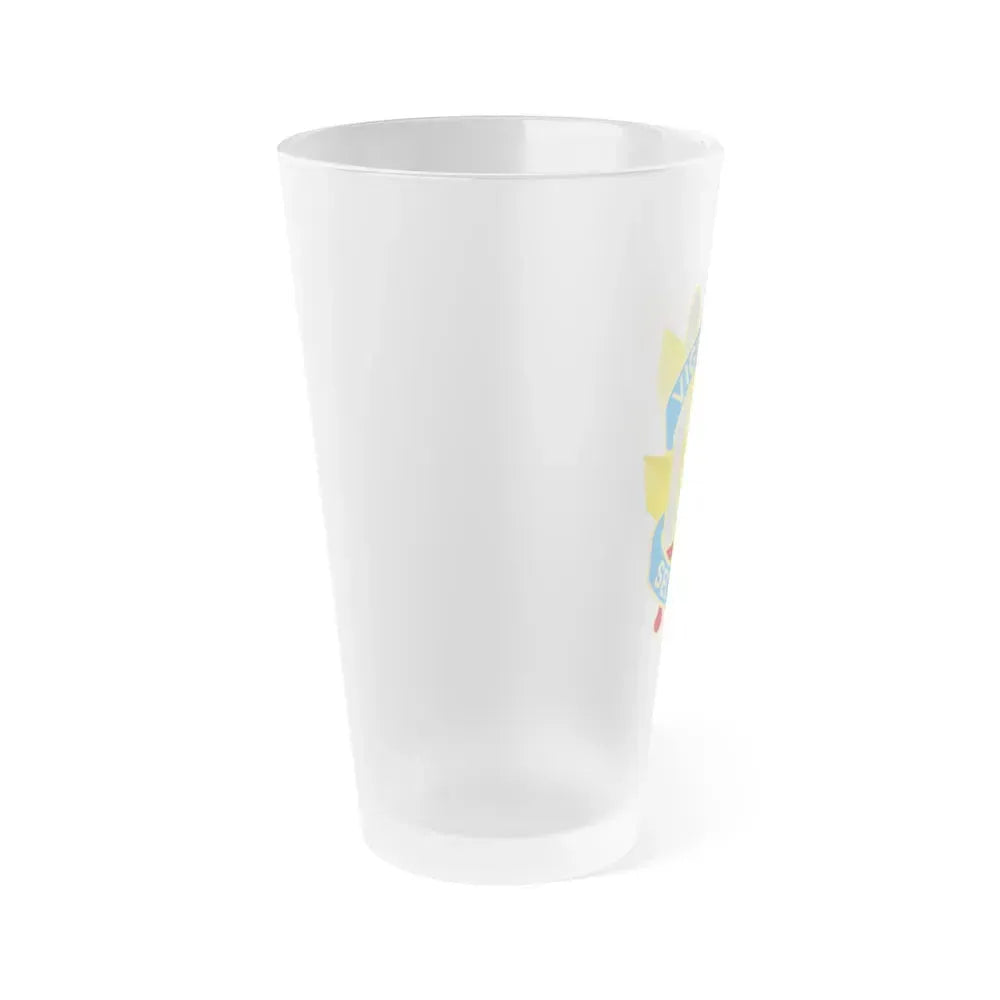 113 Military Intelligence Group (U.S. Army) Frosted Pint Glass 16oz - Go Mug Yourself