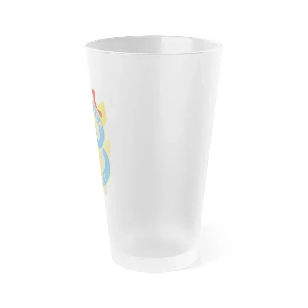 113 Military Intelligence Group (U.S. Army) Frosted Pint Glass 16oz - Go Mug Yourself