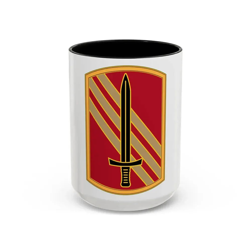 113 Sustainment Brigade 3 (U.S. Army) Accent Coffee Mug 15oz Black - Go Mug Yourself