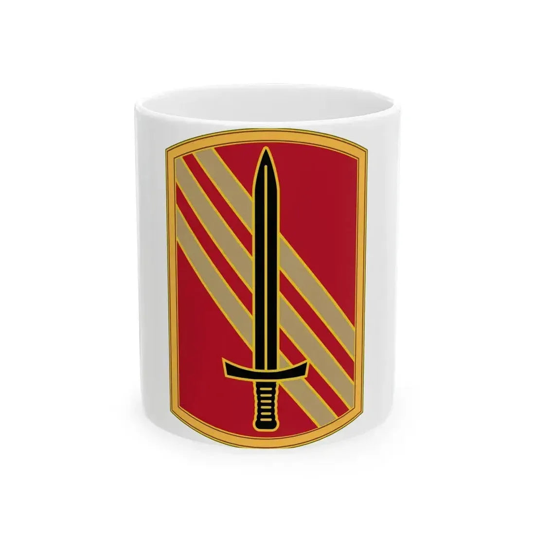 113 Sustainment Brigade 3 (U.S. Army) White Coffee Mug - Go Mug Yourself