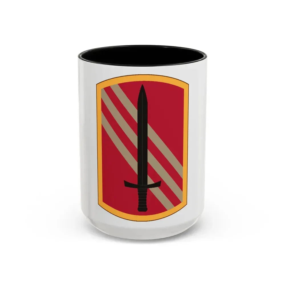 113 Sustainment Brigade (U.S. Army) Accent Coffee Mug 15oz Black - Go Mug Yourself