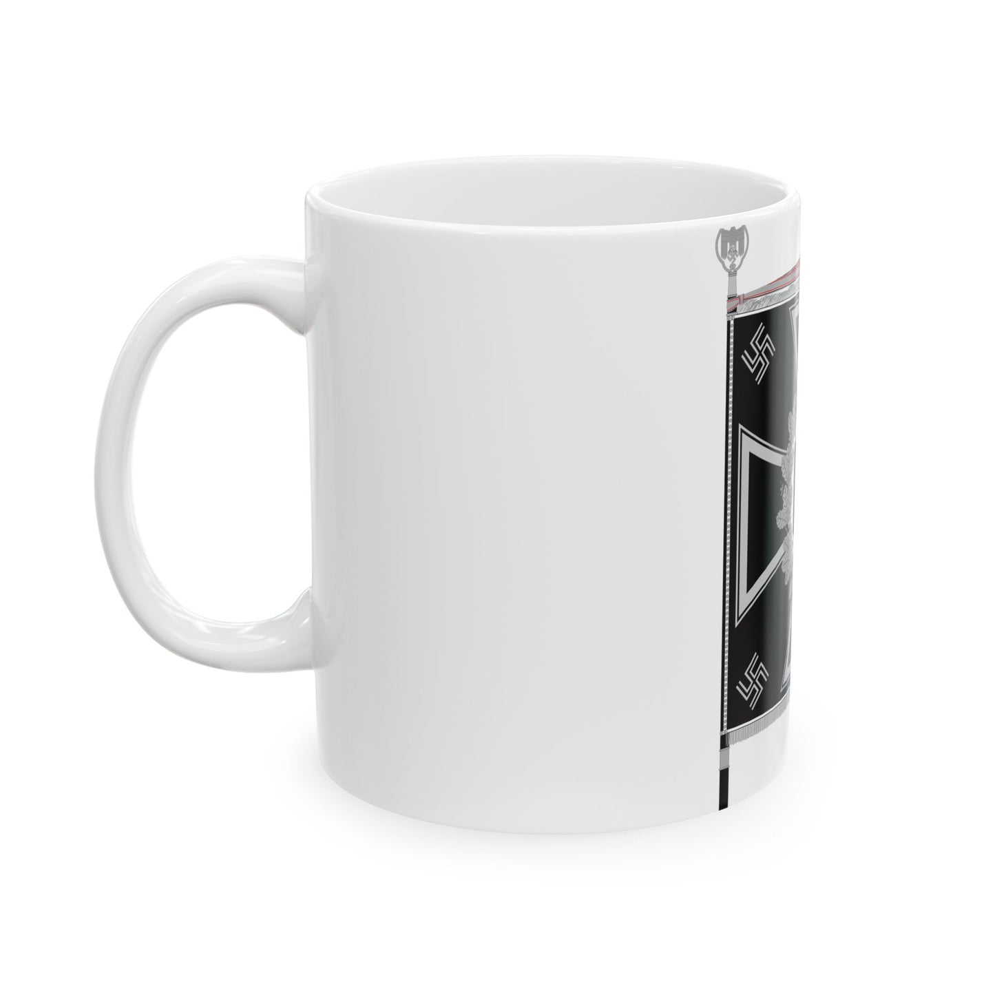 Heeresfahne Pioniere (Germany) White Coffee Mug