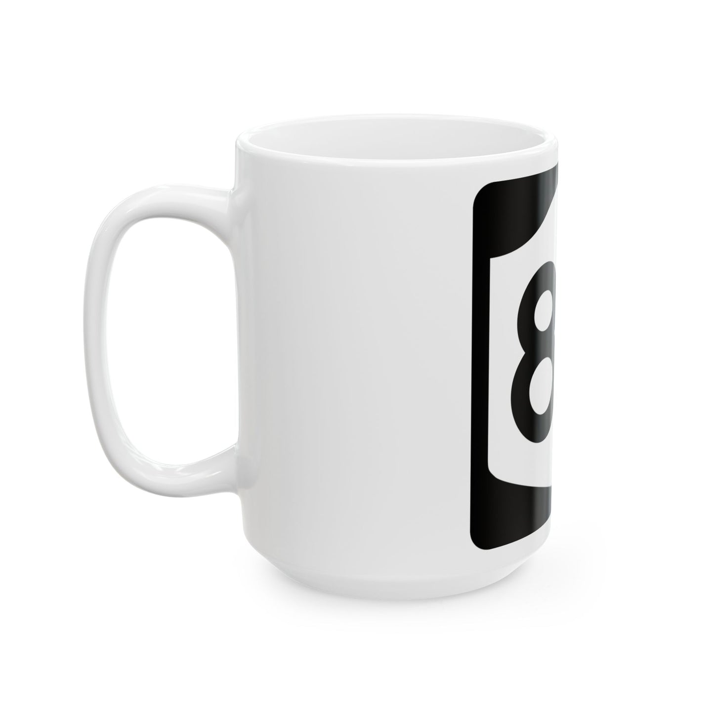 NY-86 (New York) (Road Sign) White Coffee Mug