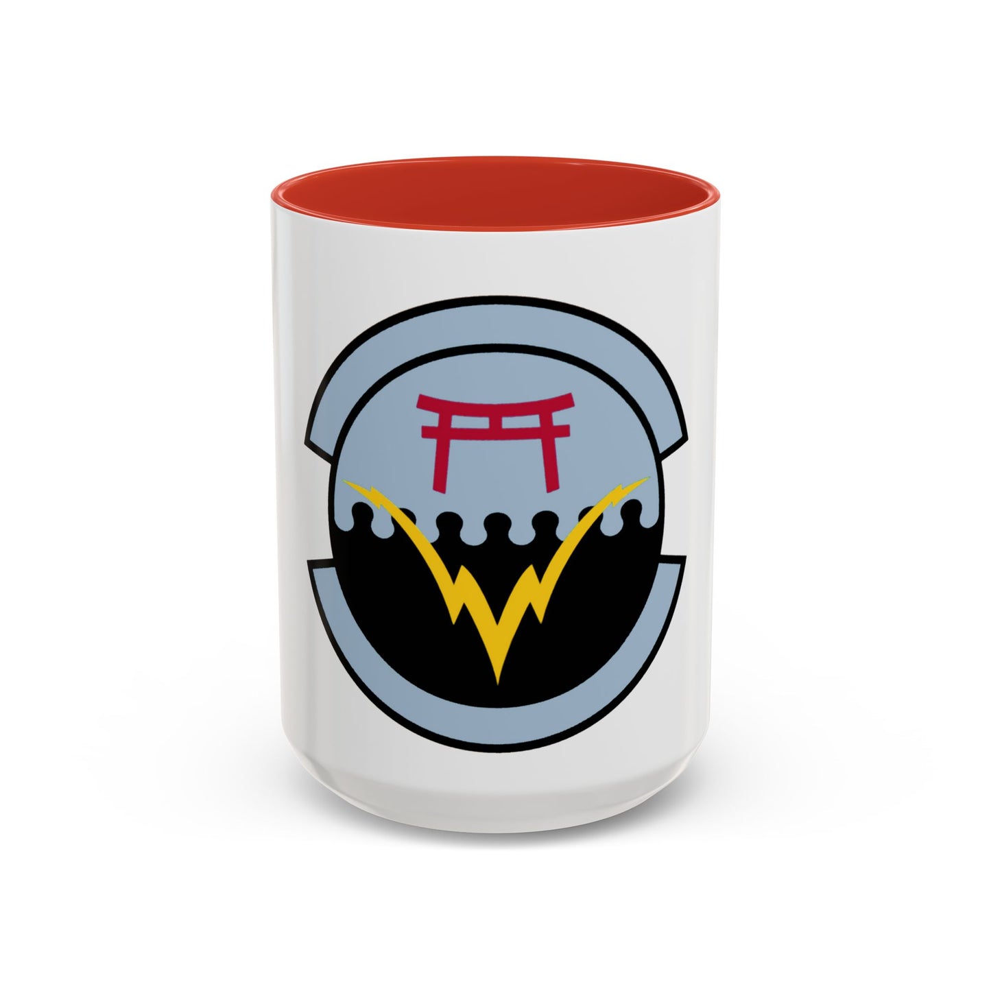 374 Communications Squadron PACAF (U.S. Air Force) Accent Coffee Mug