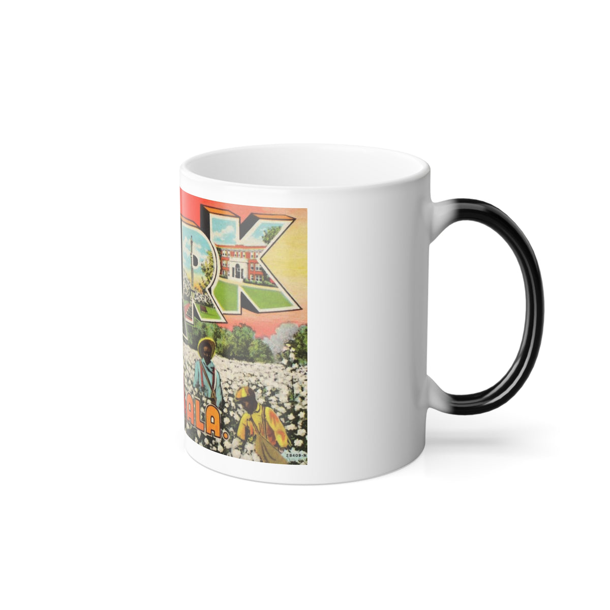 Greetings from Ozark Ala (Greeting Postcards) Color Changing Mug 11oz