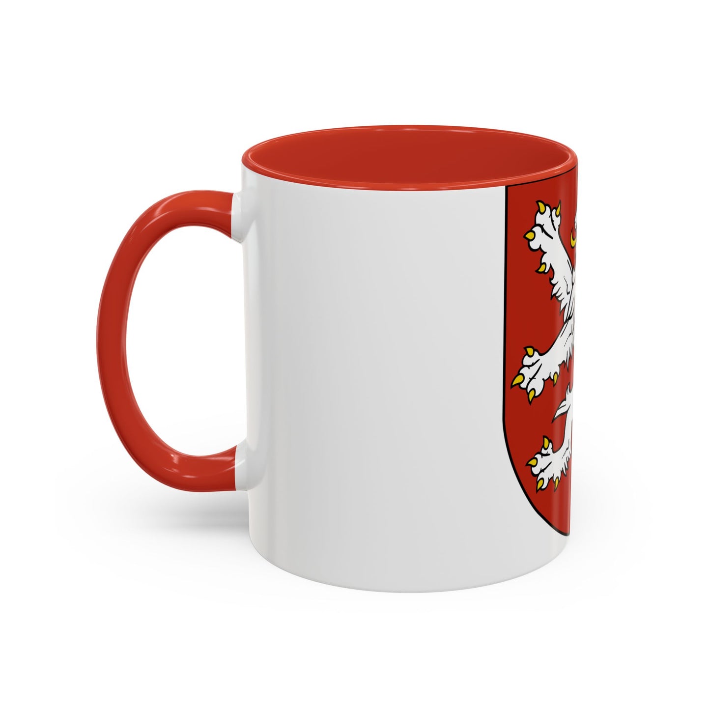 Small coat of arms of the Czech Republic - Accent Coffee Mug