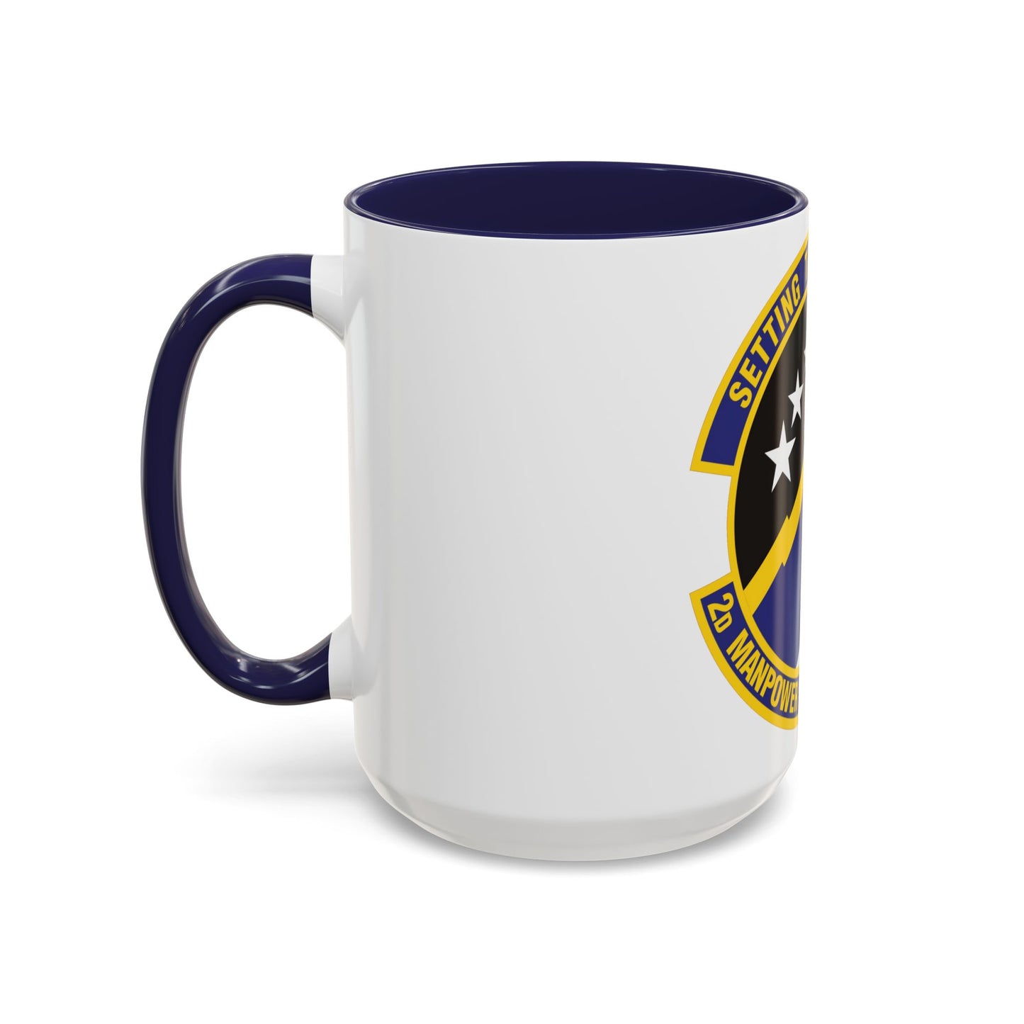 2d Manpower Requirements Squadron (U.S. Air Force) Accent Coffee Mug