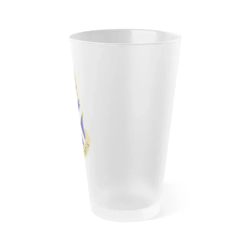 113th Infantry Regiment (U.S. Army) Frosted Pint Glass 16oz - Go Mug Yourself