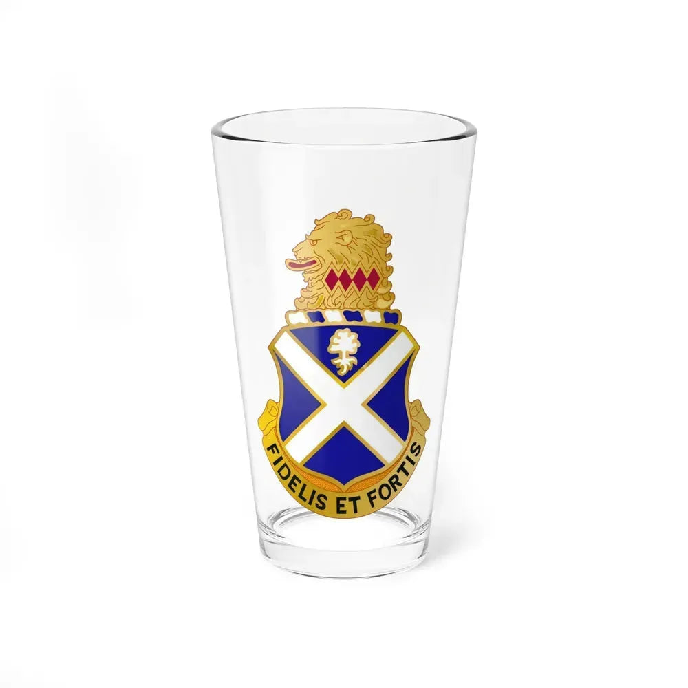 113th Infantry Regiment (U.S. Army) Pint Glass 16oz 16oz - Go Mug Yourself