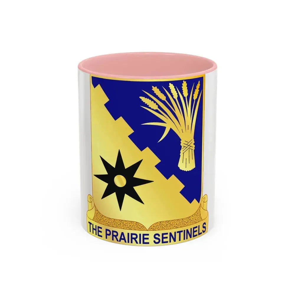 114 Cavalry Regiment (U.S. Army) Accent Coffee Mug 11oz Pink - Go Mug Yourself