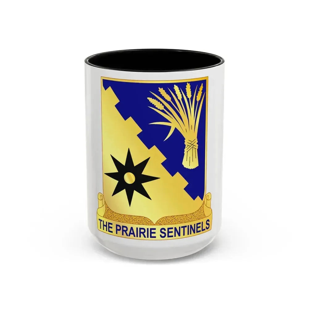 114 Cavalry Regiment (U.S. Army) Accent Coffee Mug 15oz Black - Go Mug Yourself