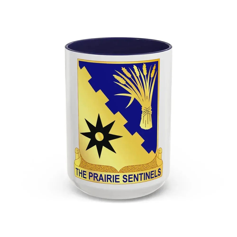 114 Cavalry Regiment (U.S. Army) Accent Coffee Mug 15oz Navy - Go Mug Yourself