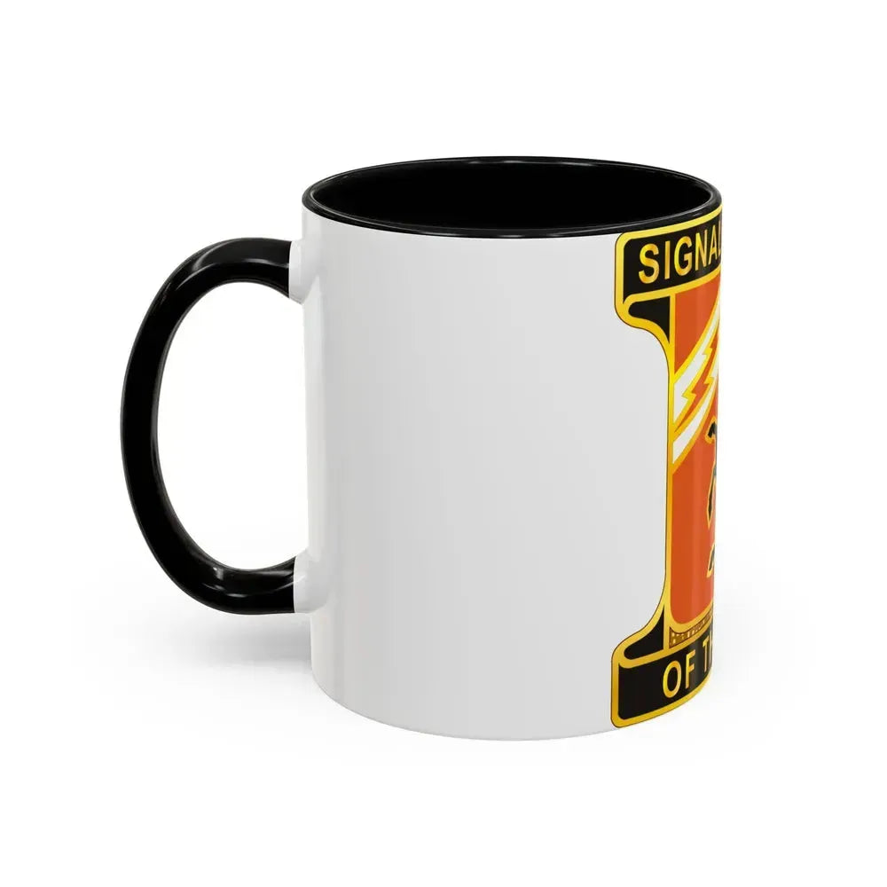 114 Signal Battalion (U.S. Army) Accent Coffee Mug - Go Mug Yourself