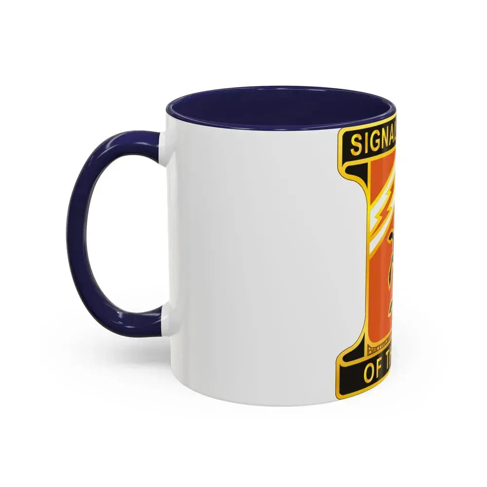 114 Signal Battalion (U.S. Army) Accent Coffee Mug - Go Mug Yourself