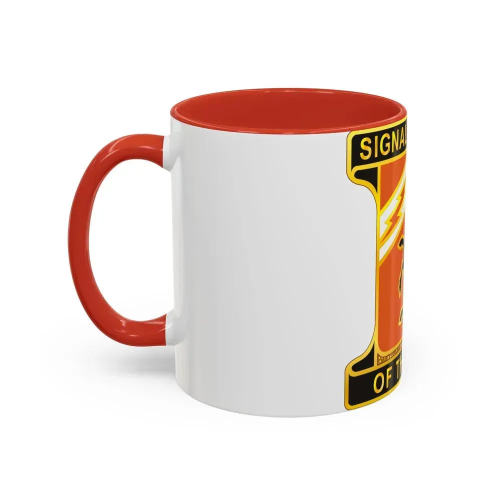 114 Signal Battalion (U.S. Army) Accent Coffee Mug - Go Mug Yourself