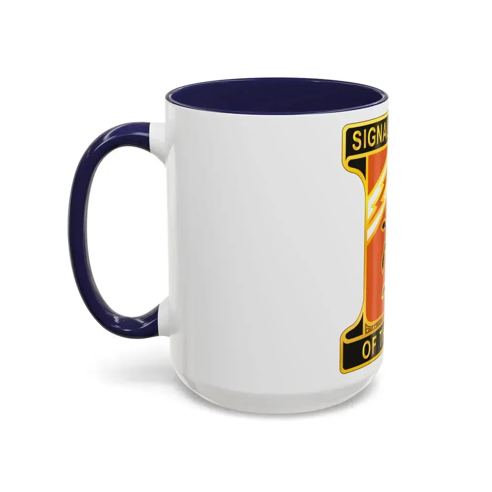 114 Signal Battalion (U.S. Army) Accent Coffee Mug - Go Mug Yourself