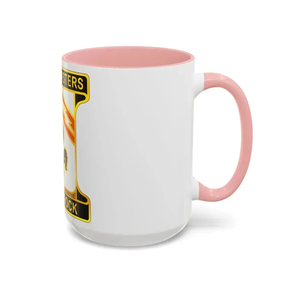 114 Signal Battalion (U.S. Army) Accent Coffee Mug - Go Mug Yourself
