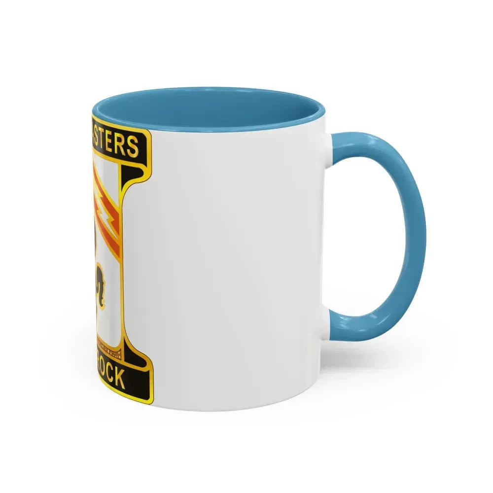114 Signal Battalion (U.S. Army) Accent Coffee Mug - Go Mug Yourself