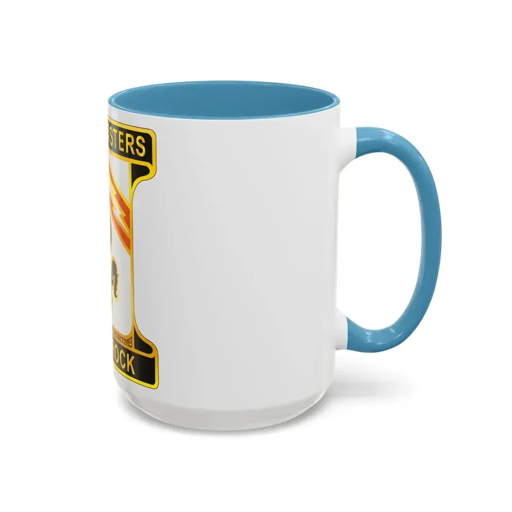114 Signal Battalion (U.S. Army) Accent Coffee Mug - Go Mug Yourself