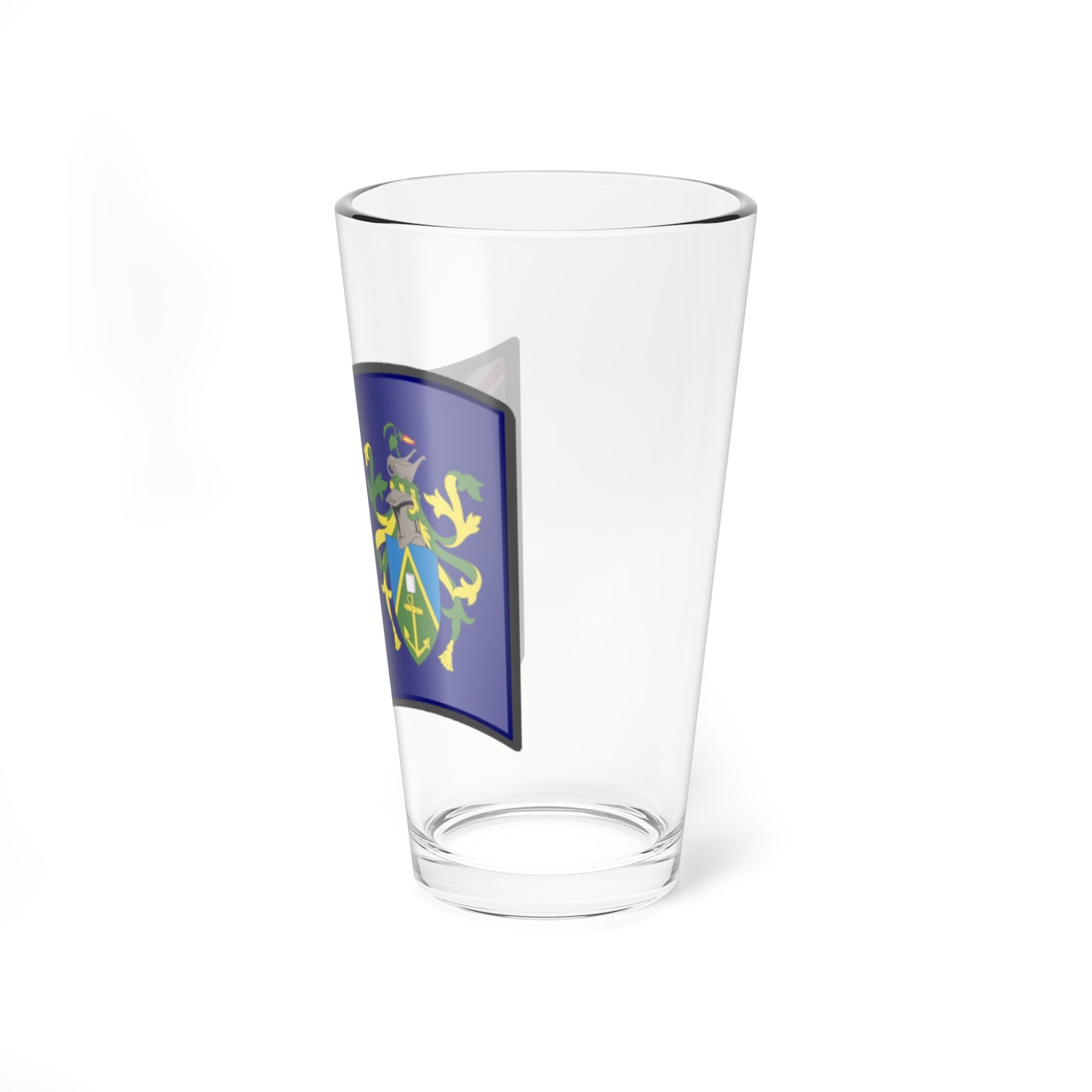 Nuvola Pitcairn flag (United Kingdom) Pint Glass 16oz