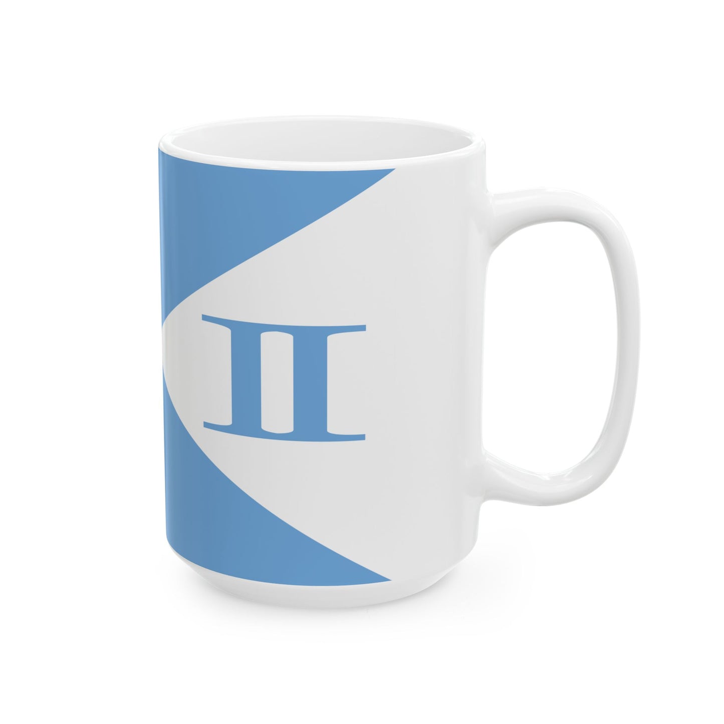 Oficial al mando de un ala FAA bandera (Argentina) White Coffee Mug