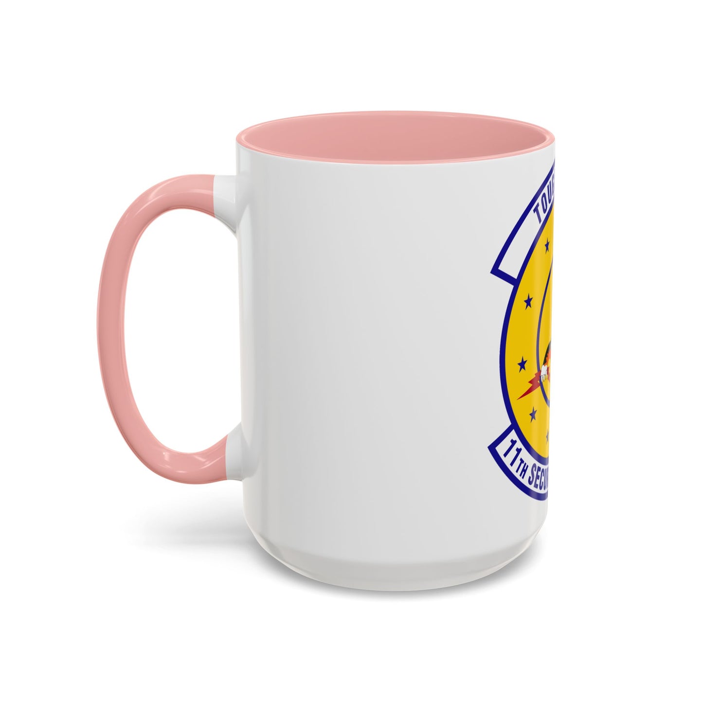 11 Security Forces Squadron USAF (U.S. Air Force) Accent Coffee Mug