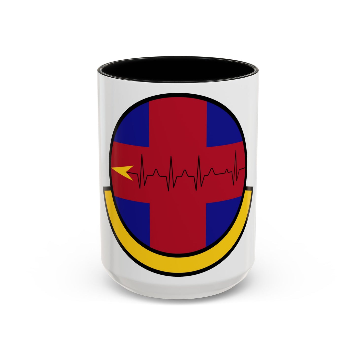 375 Healthcare Operations Squadron AMC (U.S. Air Force) Accent Coffee Mug