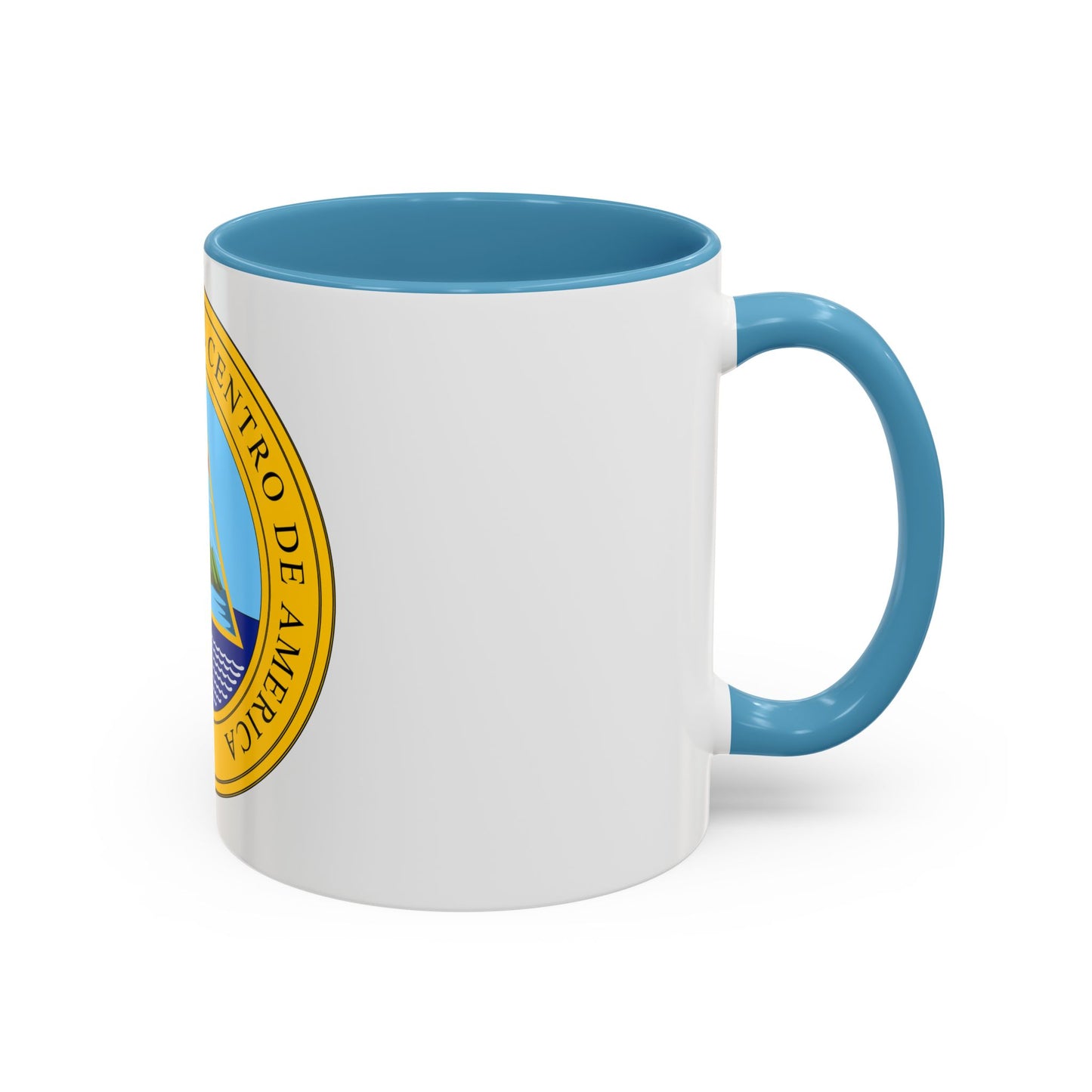 Coat of arms of the United Provinces of Central America - Accent Coffee Mug