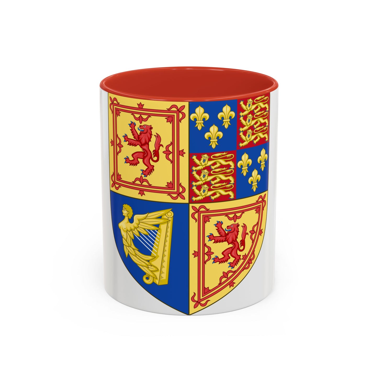 Royal Arms of the Kingdom of Scotland (1603-1707) - Accent Coffee Mug