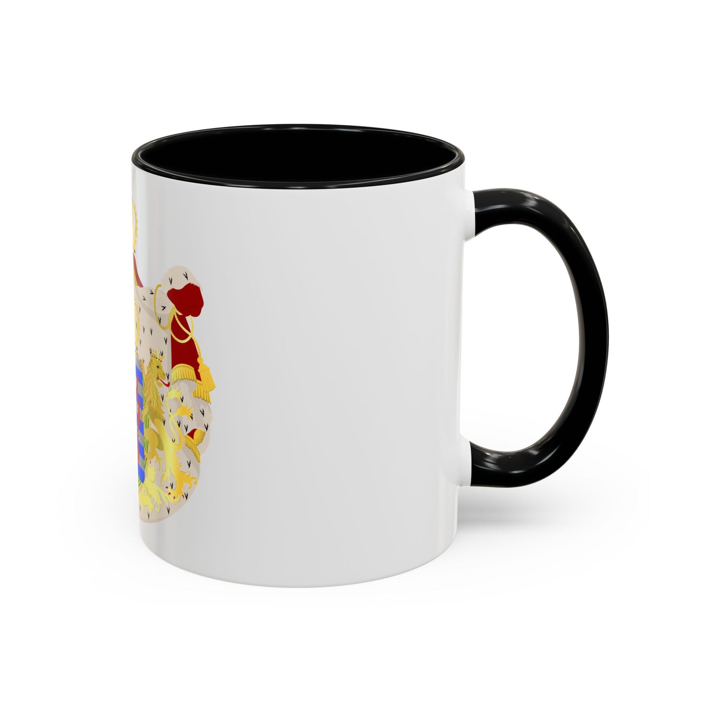 Greater coat of arms of the grand-duchy of Luxembourg - Accent Coffee Mug