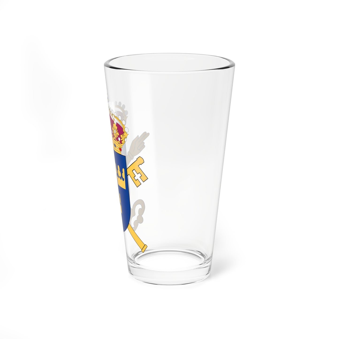 Ekobrottsmyndigheten vapen (Sweden) (Coat of Arms) Pint Glass 16oz