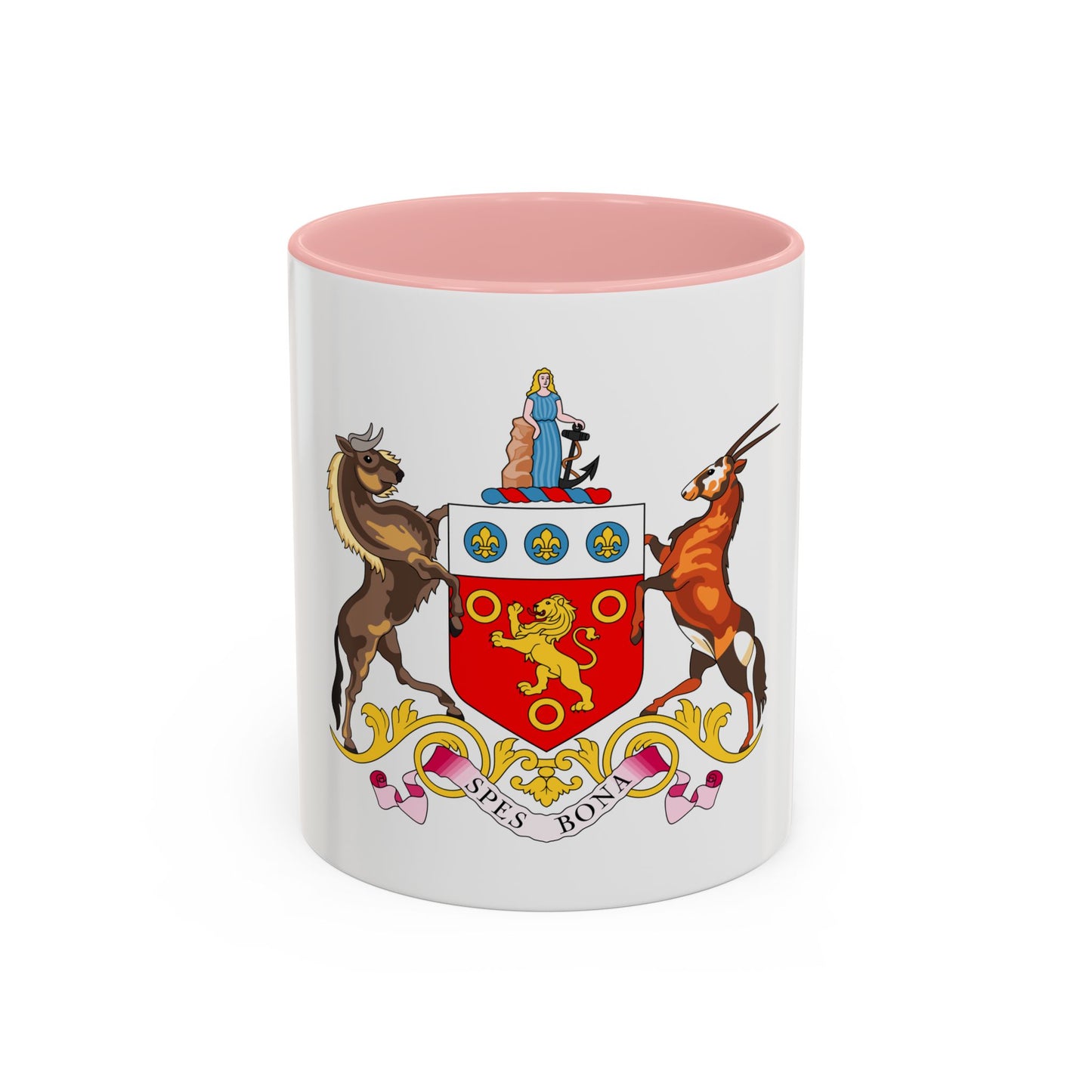 Coat of arms of the Cape Colony 1876-1994 - Accent Coffee Mug