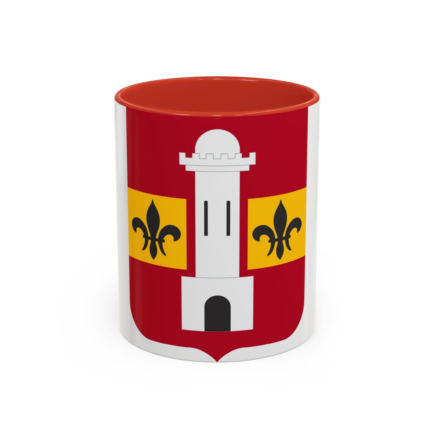 740th Antiaircraft Artillery Gun Battalion v2 (U.S. Army) Accent Coffee Mug