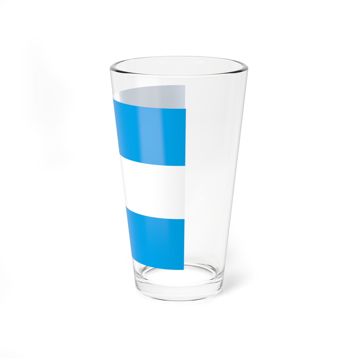 Bandera de Ricaurte Cojedes (Venezuela) Pint Glass 16oz