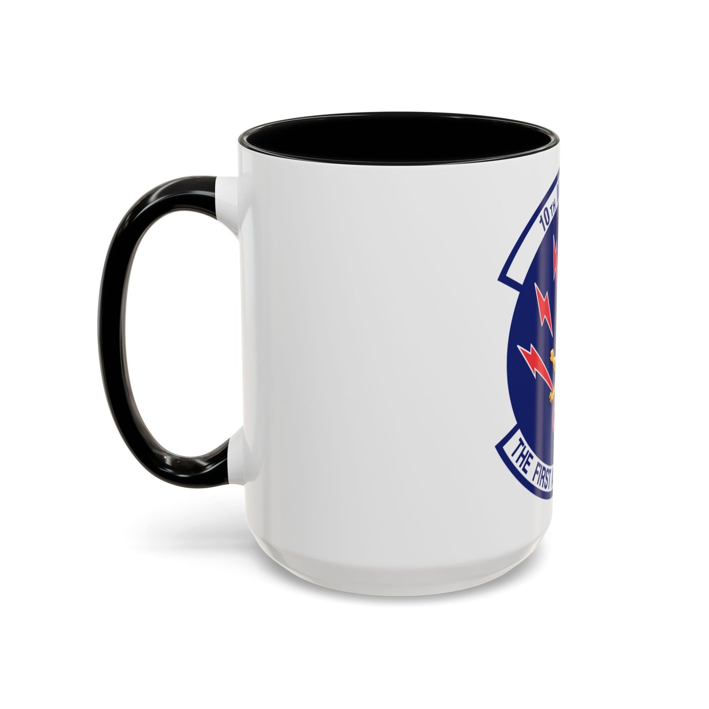 10th Missile SQ The First In The Hole (U.S. Air Force) Accent Coffee Mug